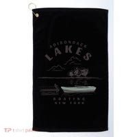 Adirondack Lakes Ny Boating Great Gift Golf Towel thumb 0