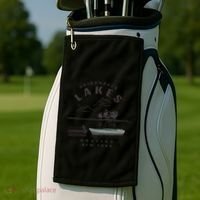 Adirondack Lakes Ny Boating Great Gift Golf Towel thumb 2