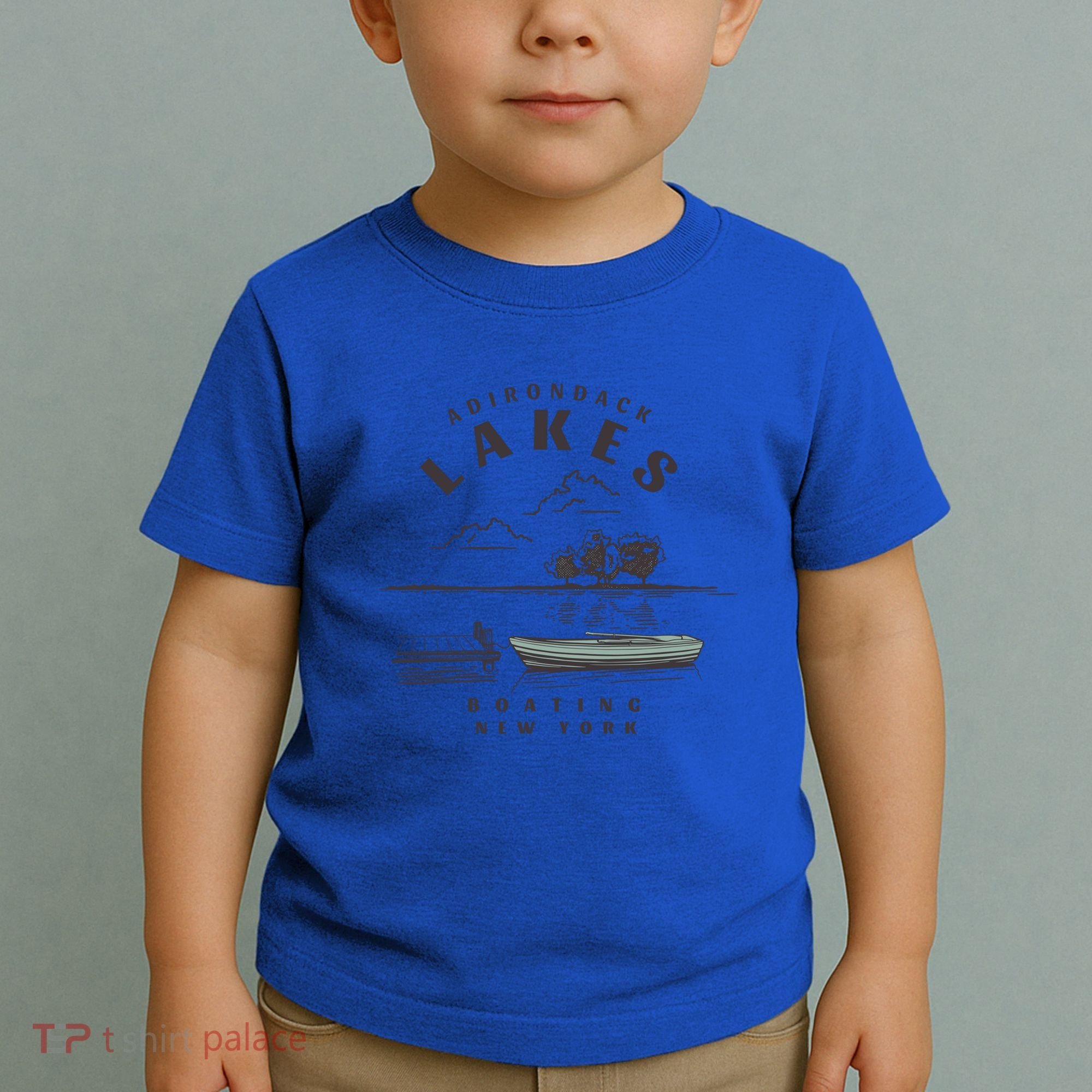 Adirondack Lakes Ny Boating Great Gift Toddler T-Shirt