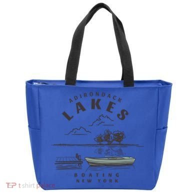 Adirondack Lakes Ny Boating Great Gift Tote Bag