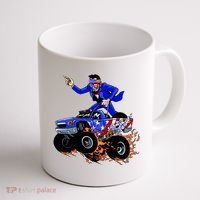 Abraham Liconln On A Monster Truck Coffee Mug thumb 1