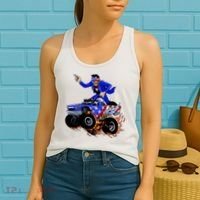 Abraham Liconln On A Monster Truck Women's Tank Top thumb 2