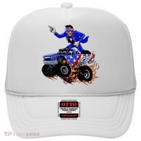 Abraham Liconln On A Monster Truck Hat thumb 0