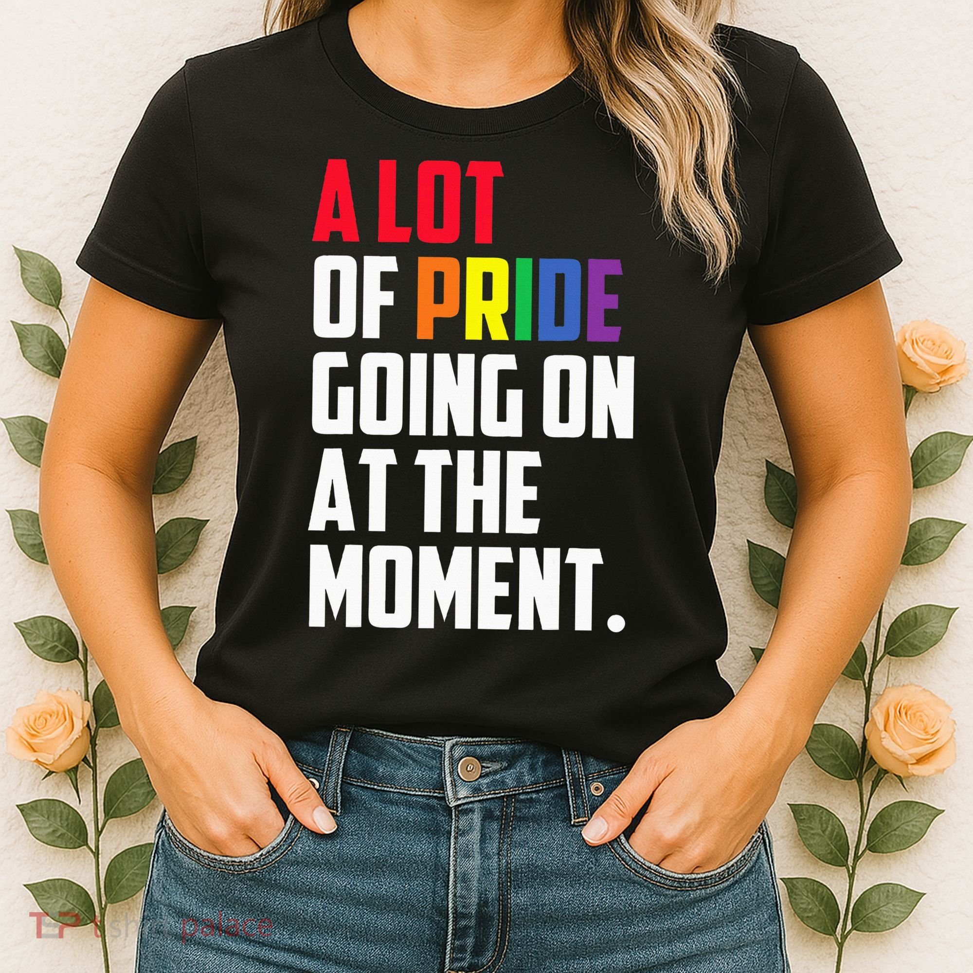 A Lot Of Pride Going On At The Moment Lgbt Pride Month Women's T-Shirt