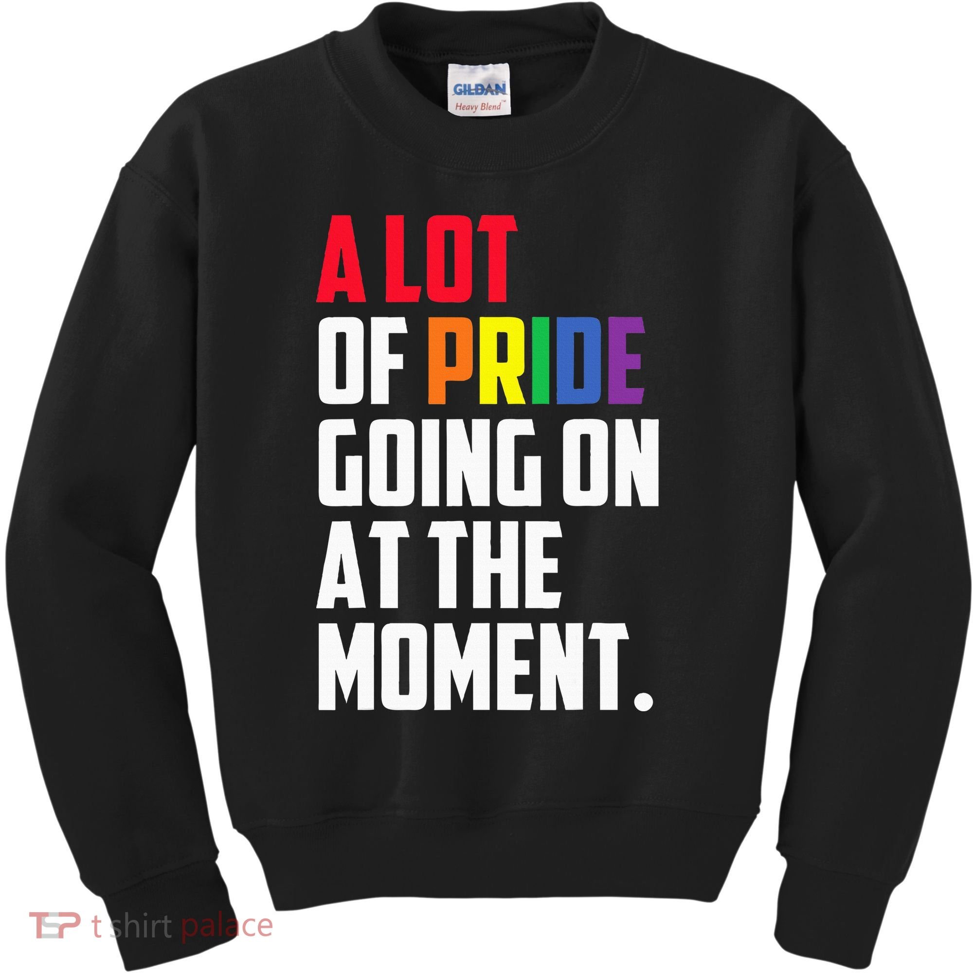 A Lot Of Pride Going On At The Moment Lgbt Pride Month Kids Sweatshirt