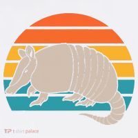 Animal Lover Outdoors Wild Nature Wildlife Retro Armadillo Apron thumb 3