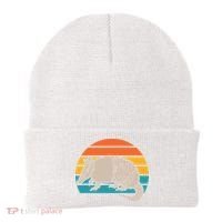 Animal Lover Outdoors Wild Nature Wildlife Retro Armadillo Beanie thumb 0