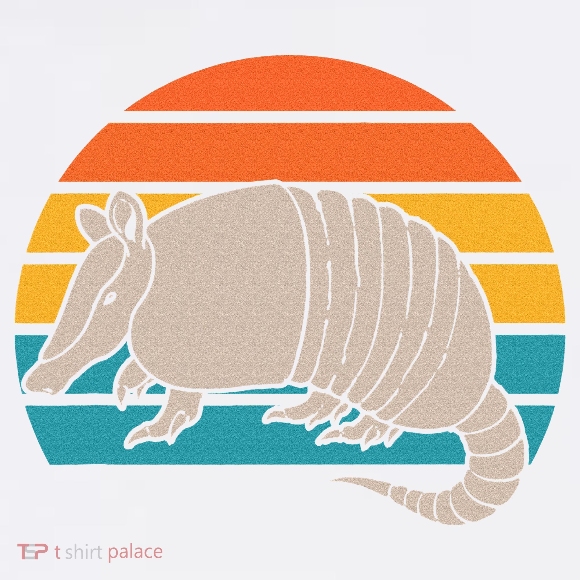 Animal Lover Outdoors Wild Nature Wildlife Retro Armadillo Polo