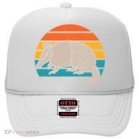 Animal Lover Outdoors Wild Nature Wildlife Retro Armadillo Hat thumb 0
