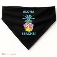 Aloha Beaches Cool Summer Shades USA-Made Doggie Bandana thumb 0
