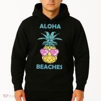 Aloha Beaches Cool Summer Shades Hoodie thumb 2