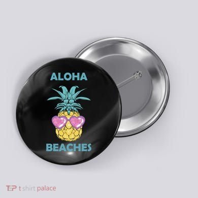 Aloha Beaches Cool Summer Shades Button