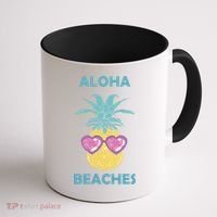 Aloha Beaches Cool Summer Shades Coffee Mug thumb 1