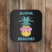 Aloha Beaches Cool Summer Shades Coaster thumb 0
