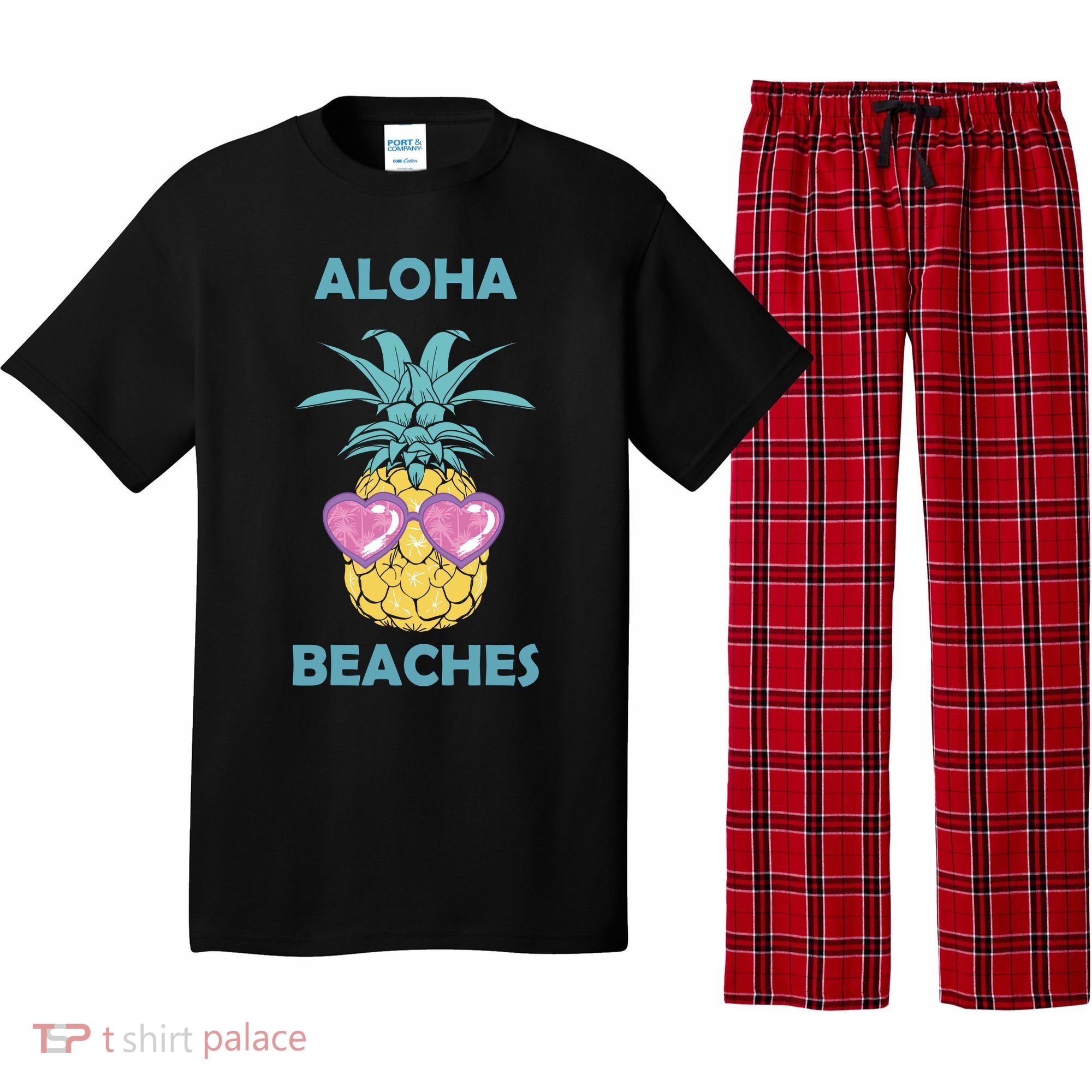 Aloha Beaches Cool Summer Shades Pajama Set
