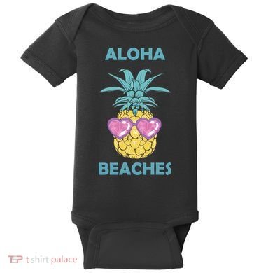 Aloha Beaches Cool Summer Shades Baby Bodysuit