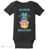 Aloha Beaches Cool Summer Shades Baby Bodysuit thumb 0