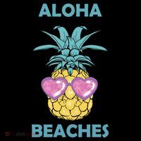 Aloha Beaches Cool Summer Shades Baby Bodysuit thumb 2