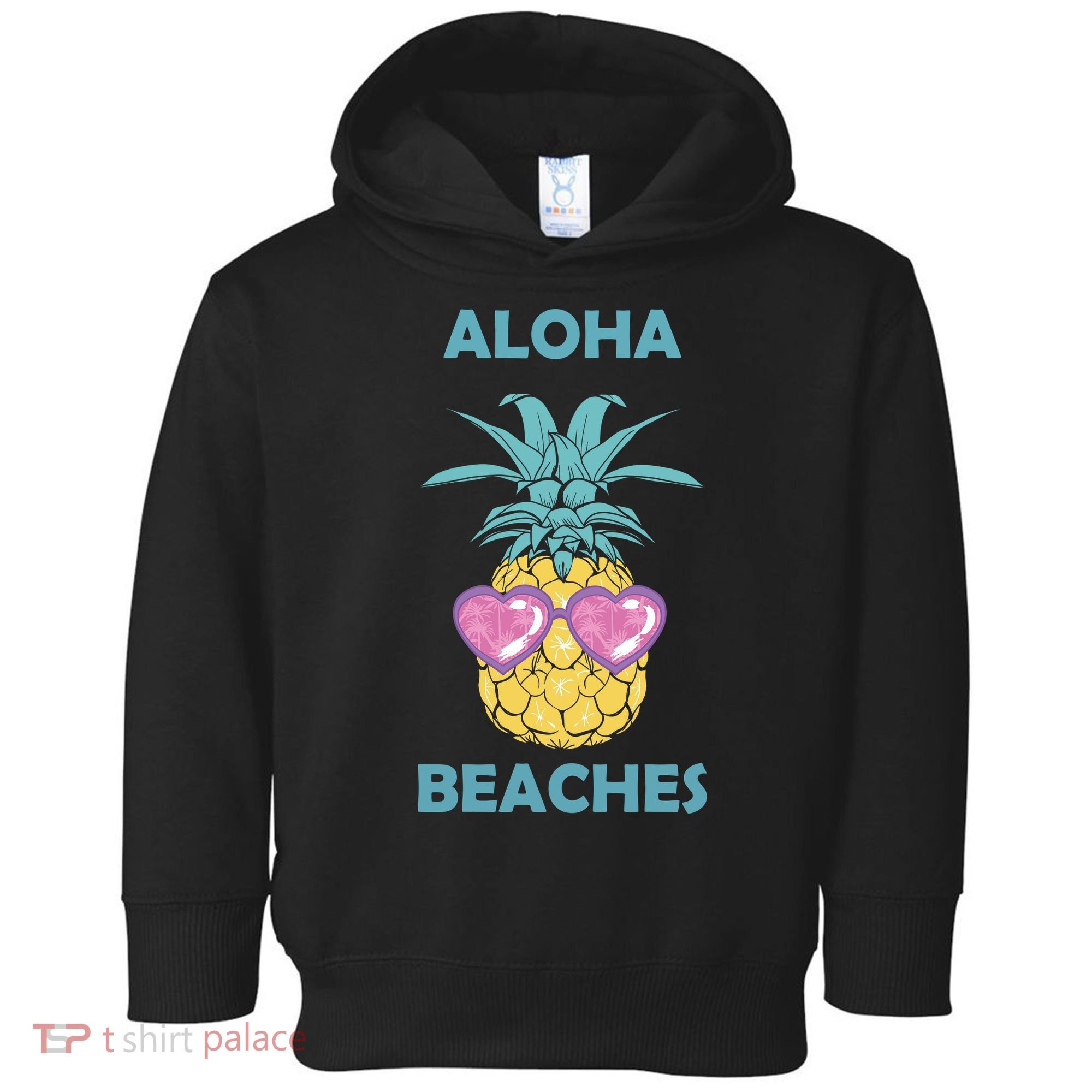 Aloha Beaches Cool Summer Shades Toddler Hoodie