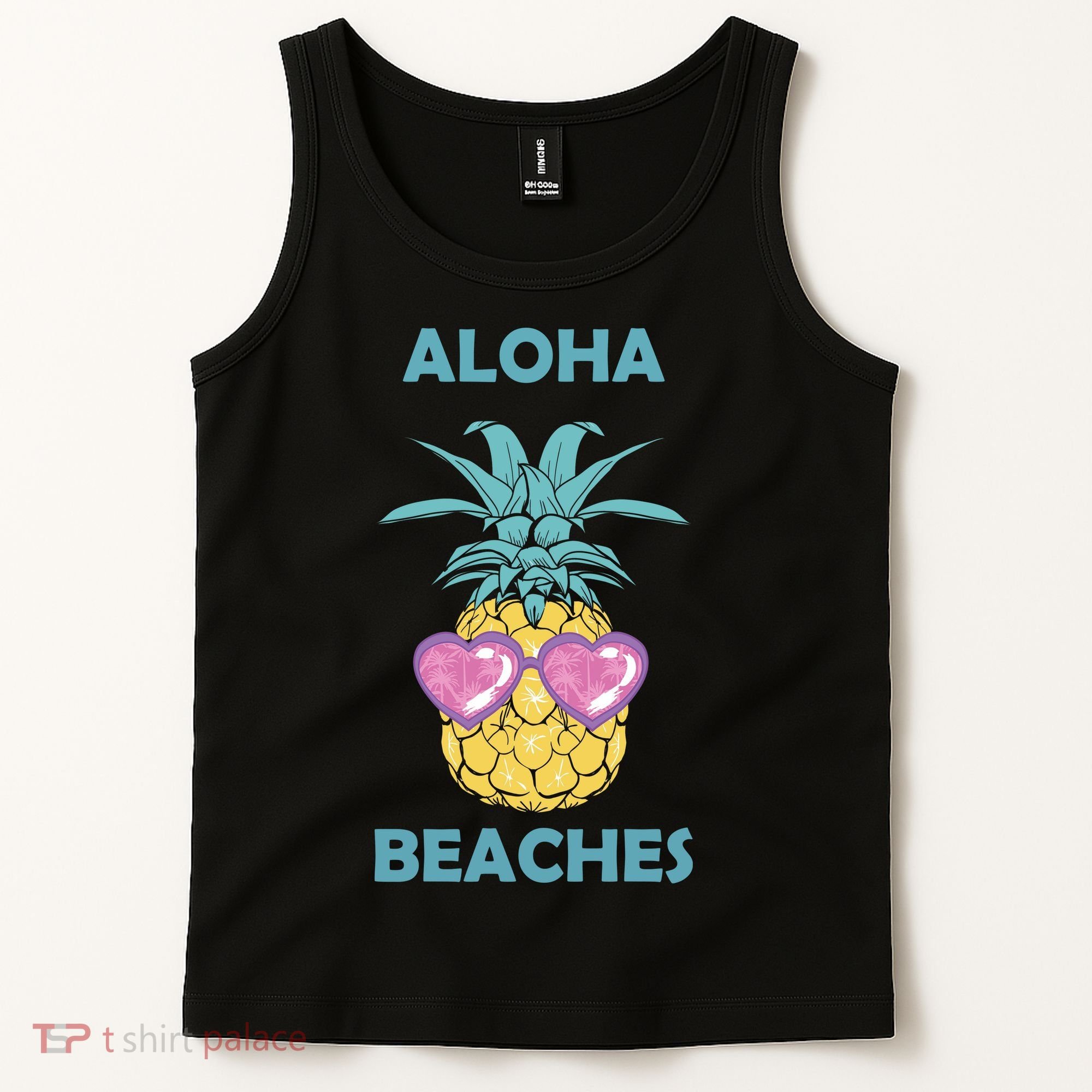 Aloha Beaches Cool Summer Shades Tank Top