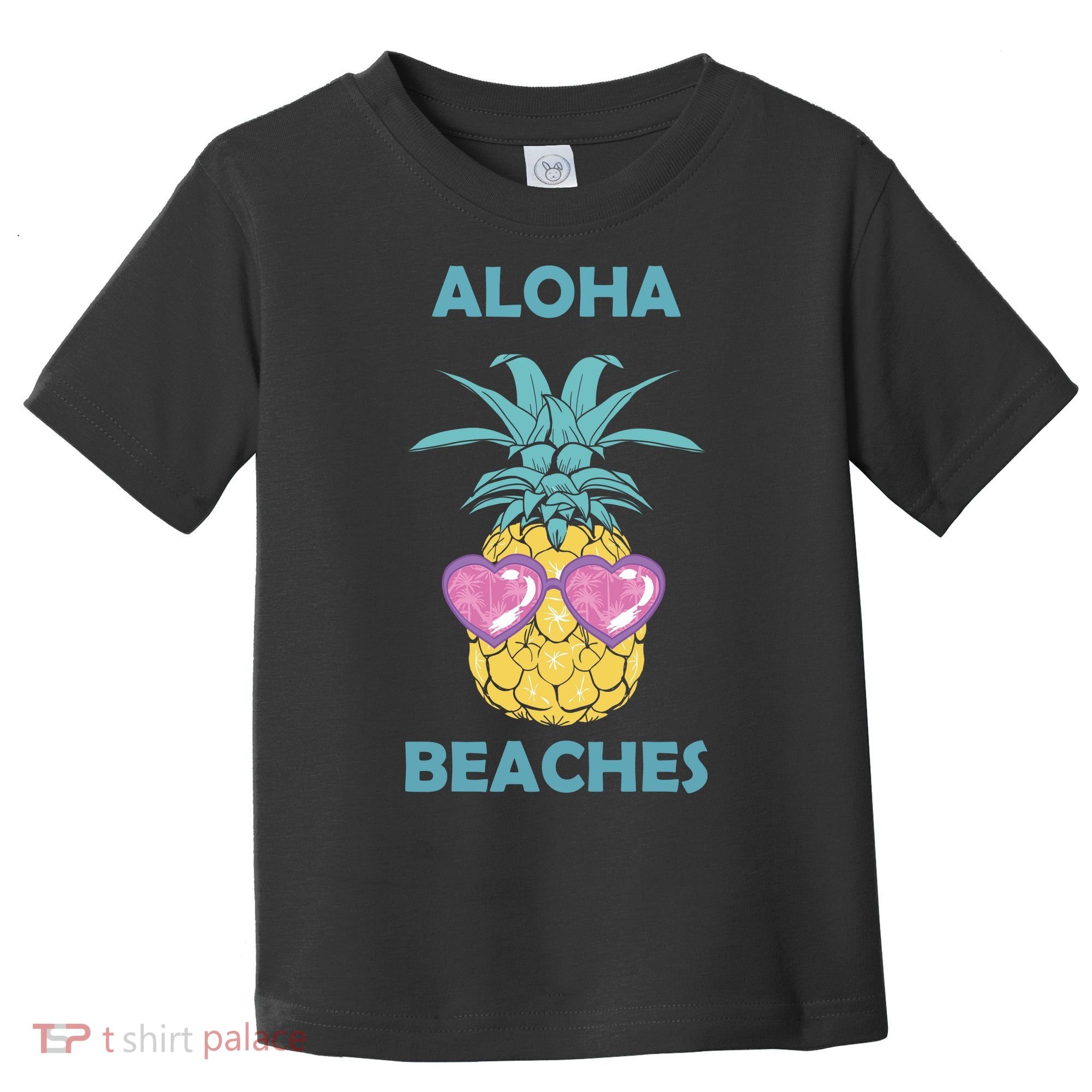 Aloha Beaches Cool Summer Shades Toddler T-Shirt