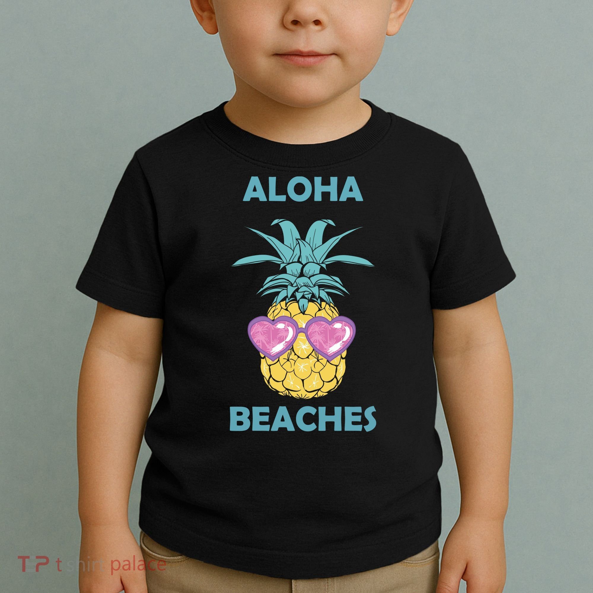 Aloha Beaches Cool Summer Shades Toddler T-Shirt