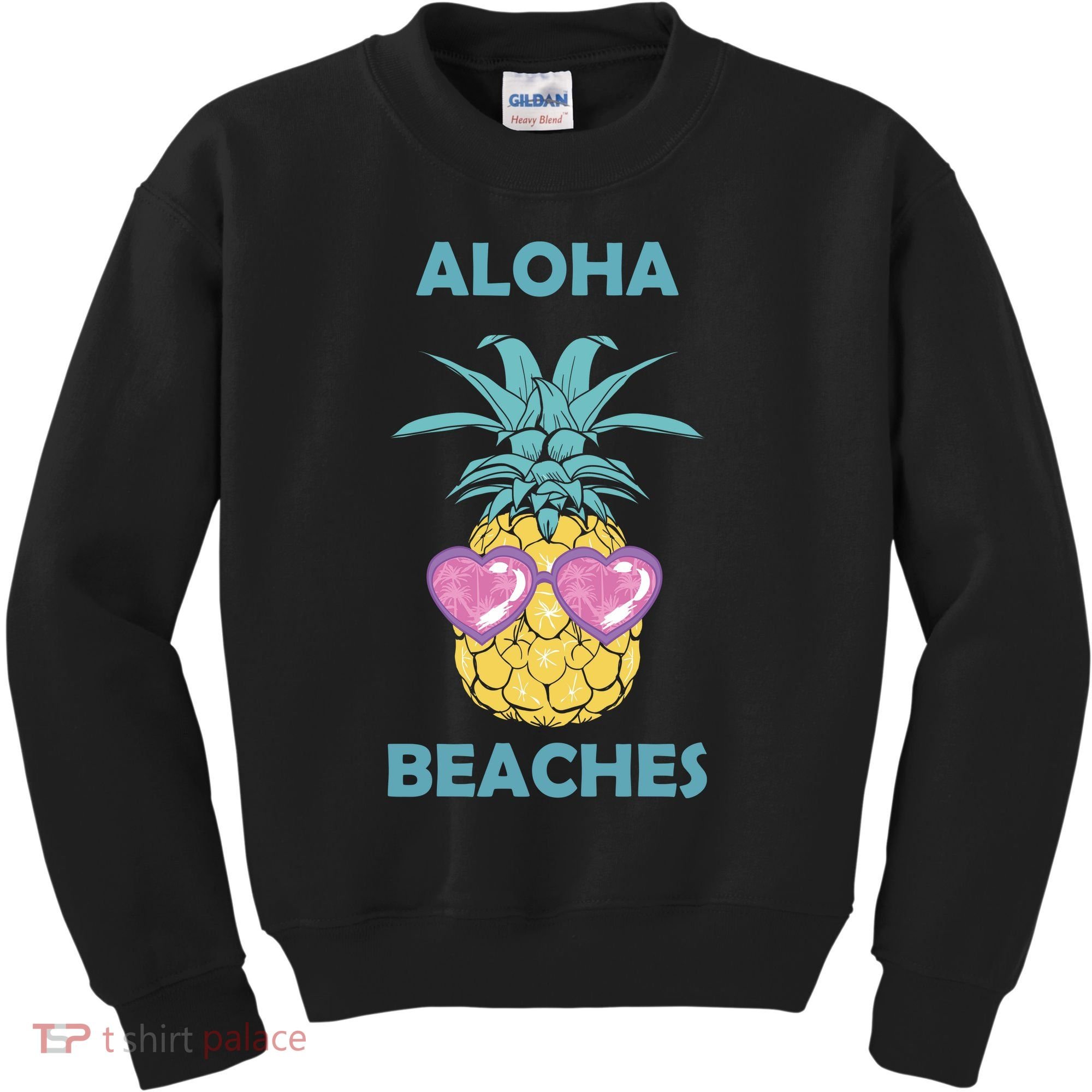 Aloha Beaches Cool Summer Shades Kids Sweatshirt