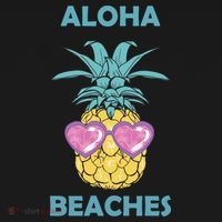 Aloha Beaches Cool Summer Shades Kids Sweatshirt thumb 2