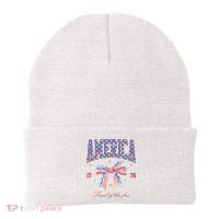 America Land Of The Free Bow Beanie thumb 0