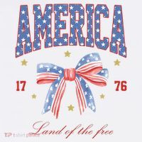 America Land Of The Free Bow Polo thumb 3