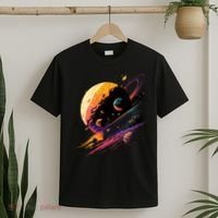 A Lot Of Big And Small Colorful Planets T-Shirt thumb 2