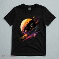 A Lot Of Big And Small Colorful Planets T-Shirt thumb 5