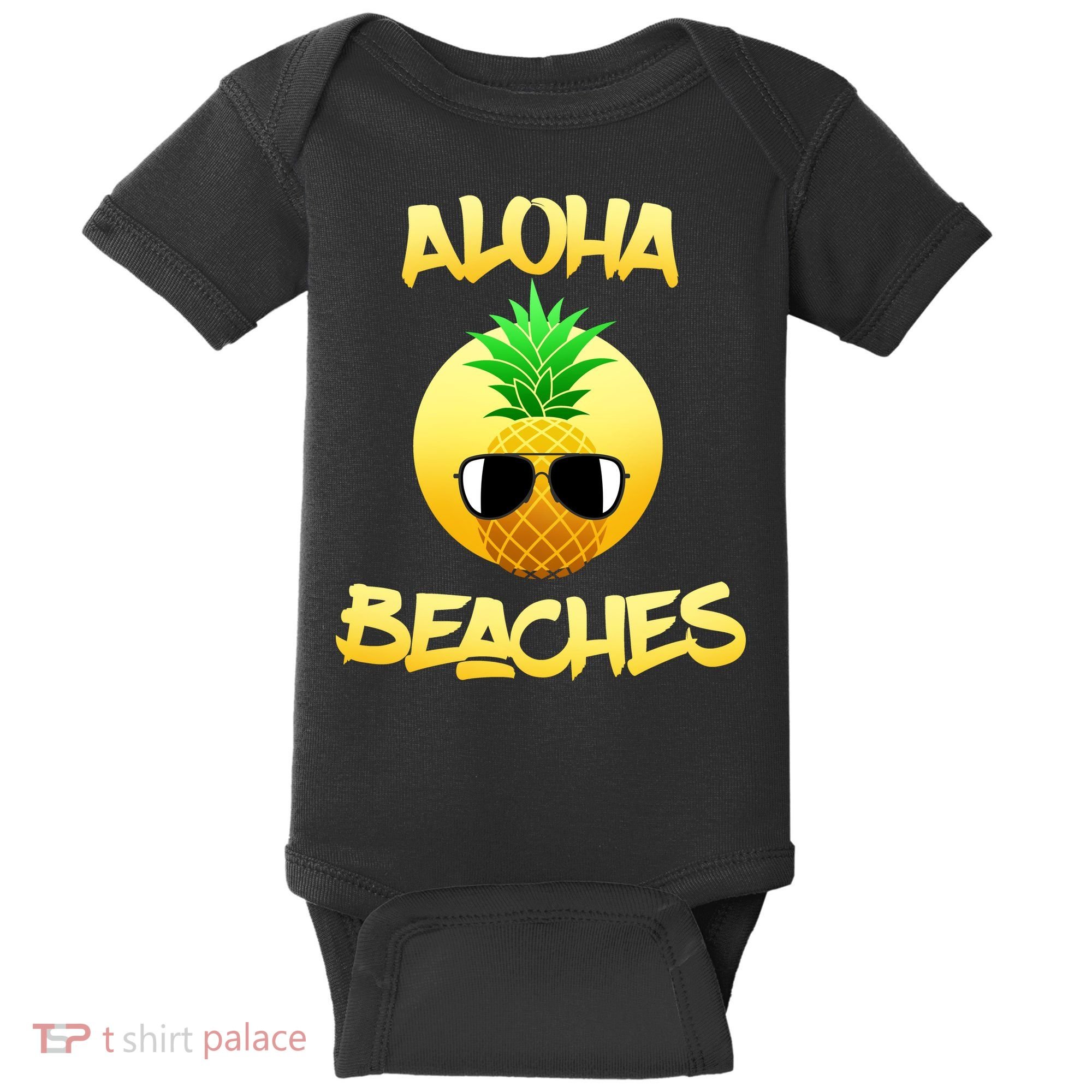 Aloha Beaches Baby Bodysuit