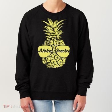 Aloha Beaches Pineapple  Women's Sweatshirt