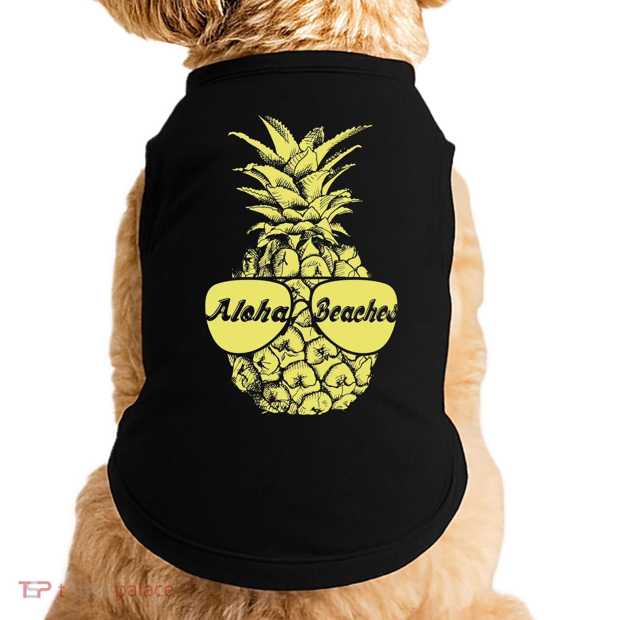 Aloha Beaches Pineapple  Doggie Tank