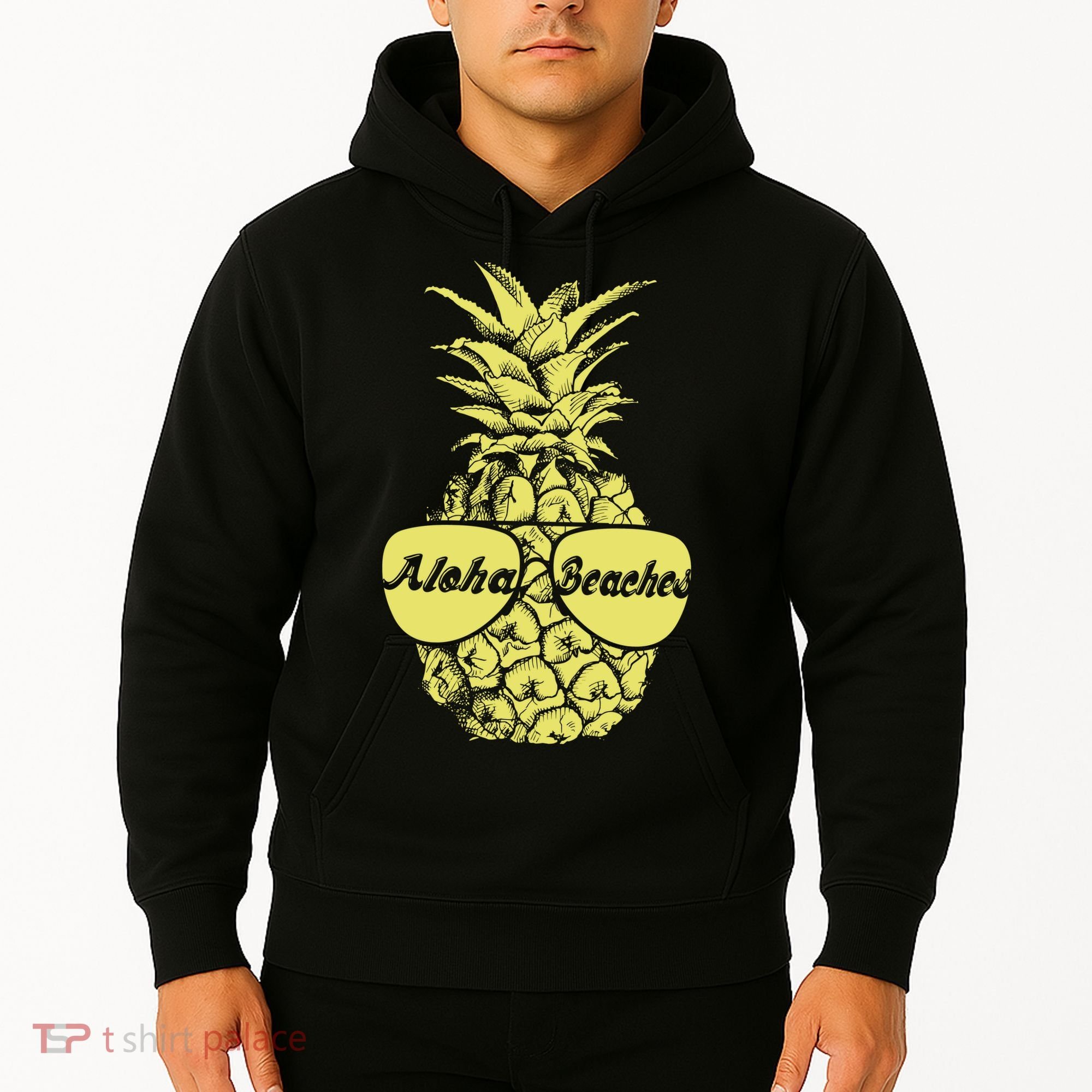 Aloha Beaches Pineapple  Hoodie