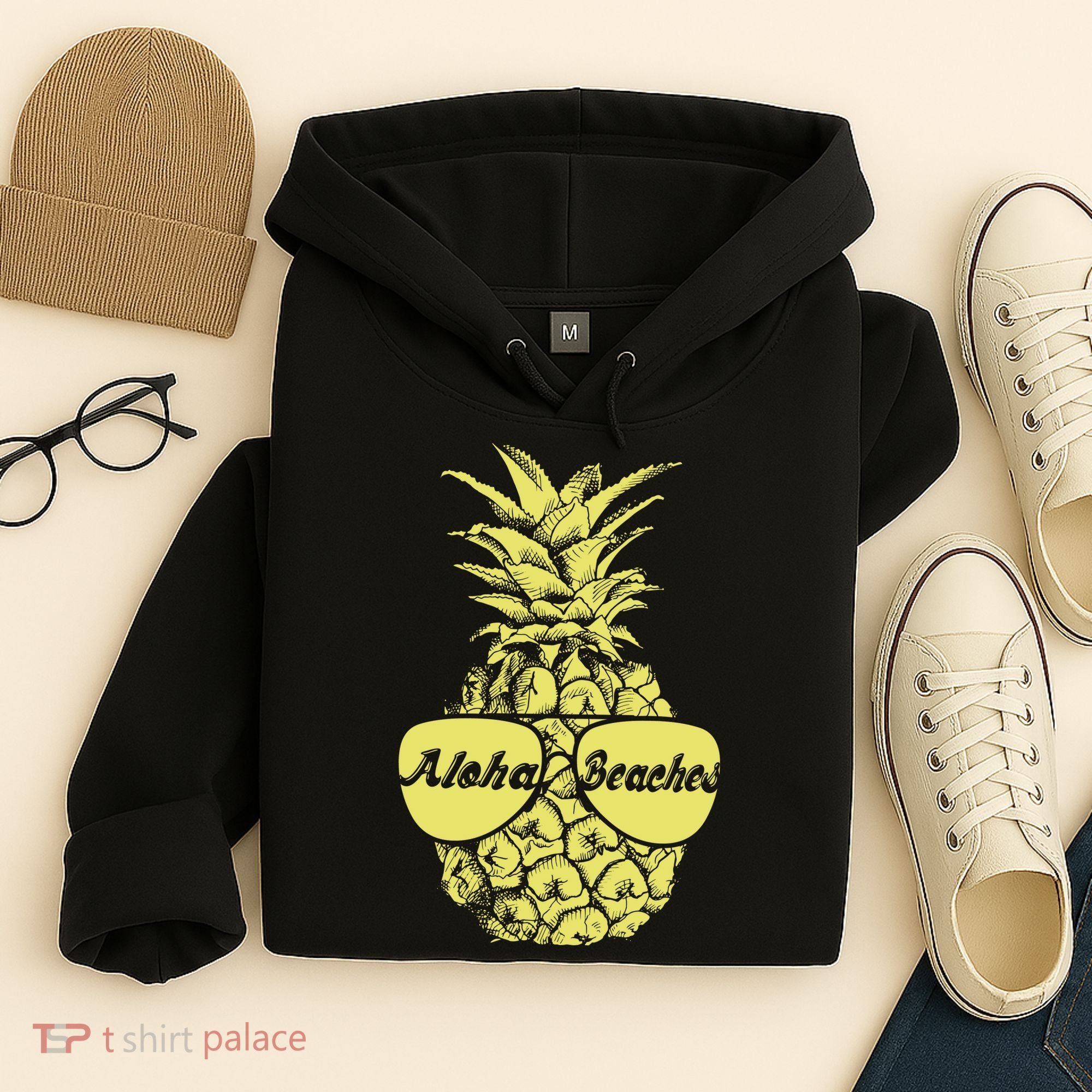 Aloha Beaches Pineapple  Hoodie