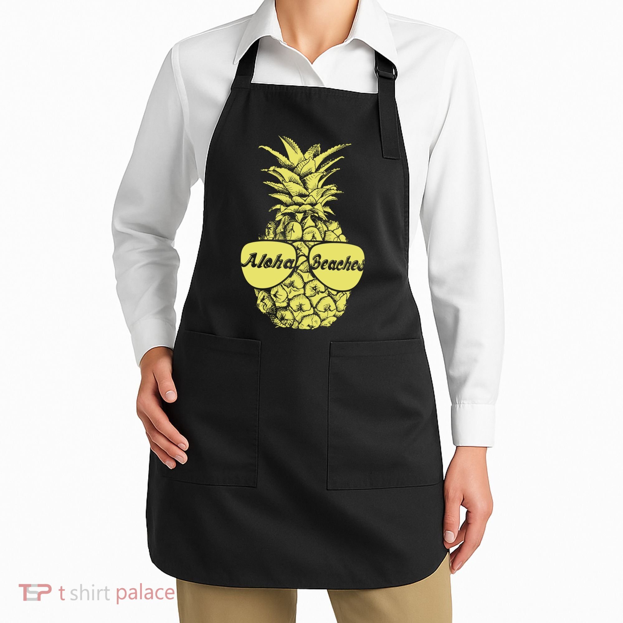 Aloha Beaches Pineapple  Apron
