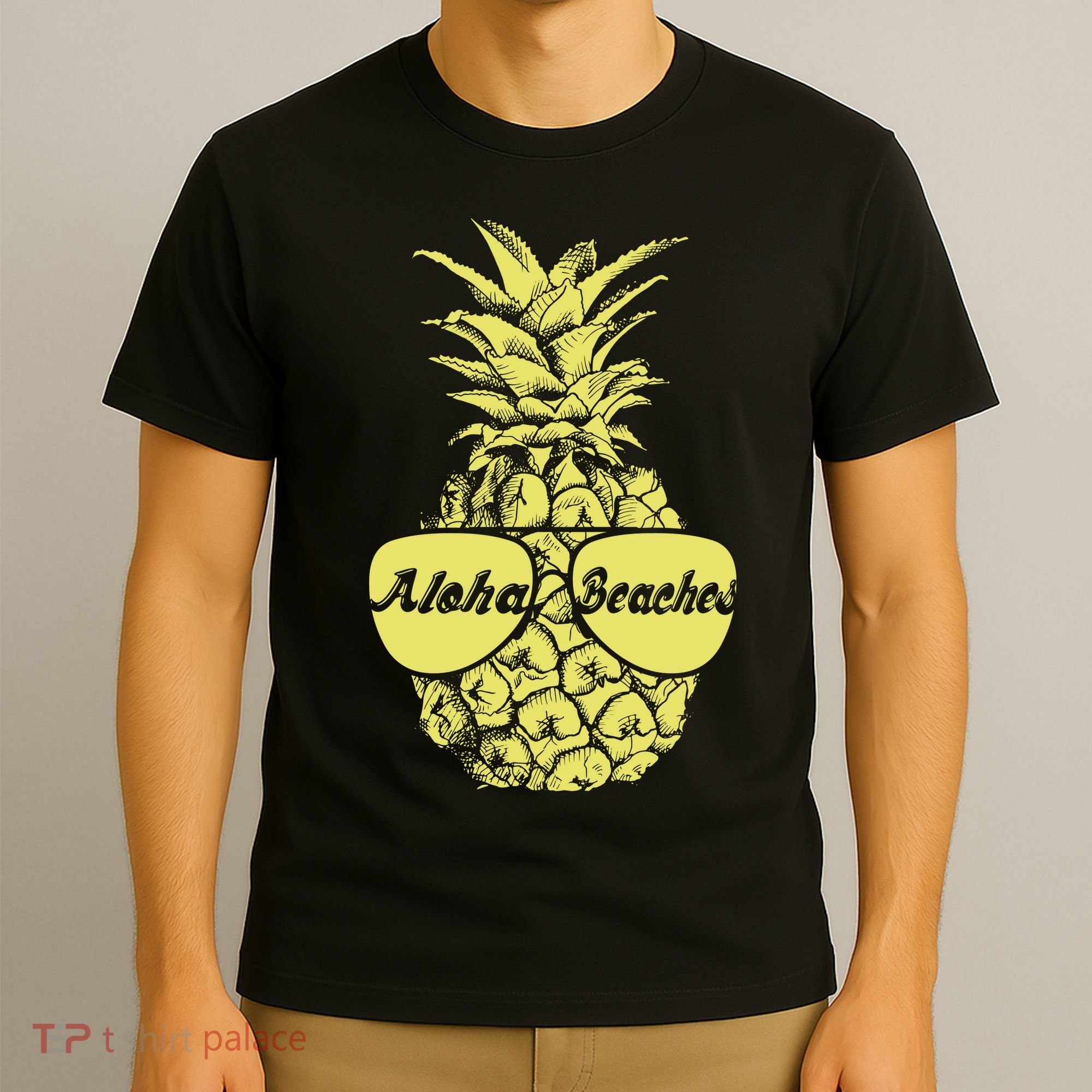 Aloha Beaches Pineapple  T-Shirt