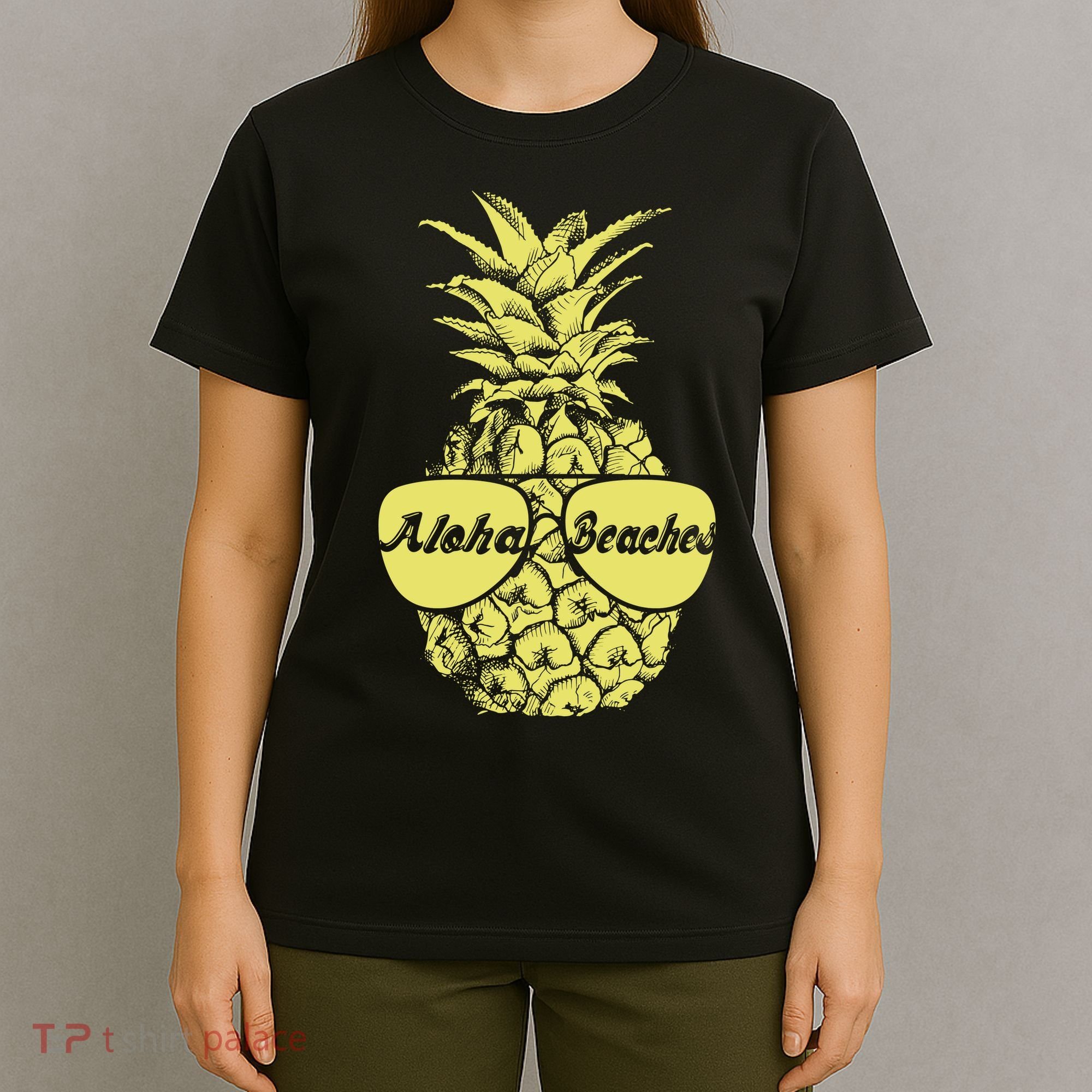 Aloha Beaches Pineapple  T-Shirt