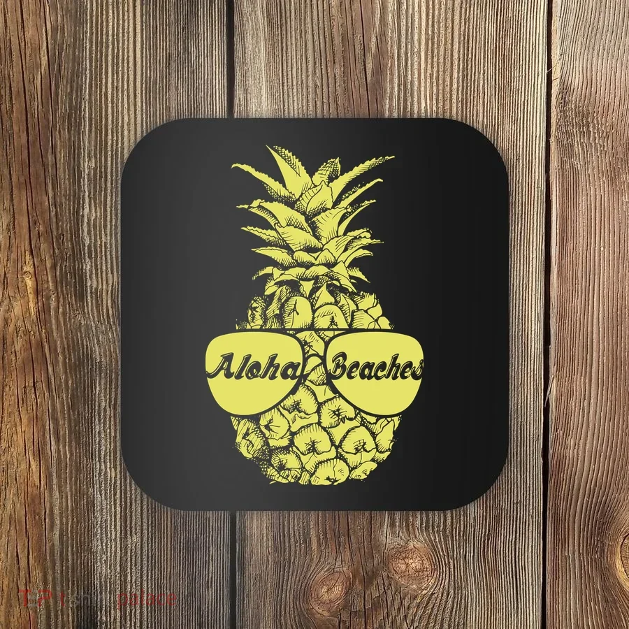 Aloha Beaches Pineapple  Coaster