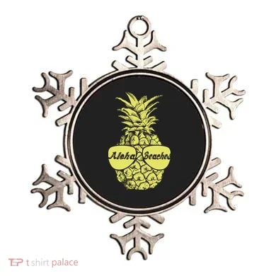 Aloha Beaches Pineapple  Ornament