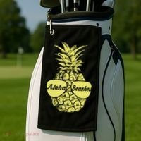 Aloha Beaches Pineapple  Golf Towel thumb 2