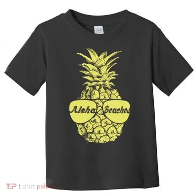Aloha Beaches Pineapple Toddler T-Shirt
