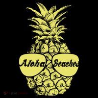 Aloha Beaches Pineapple  Women's V-Neck T-Shirt thumb 4