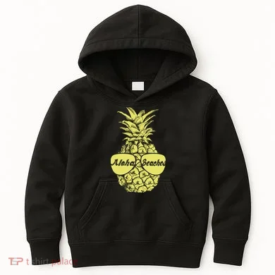 Aloha Beaches Pineapple  Kids Hoodie