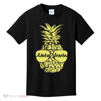 Aloha Beaches Pineapple  Kids T-Shirt