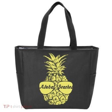 Aloha Beaches Pineapple  Tote Bag