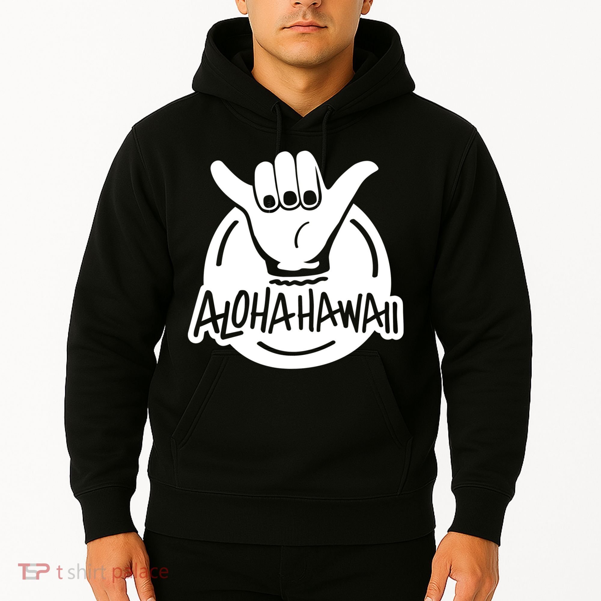 Aloha Hawaii Hand Hoodie
