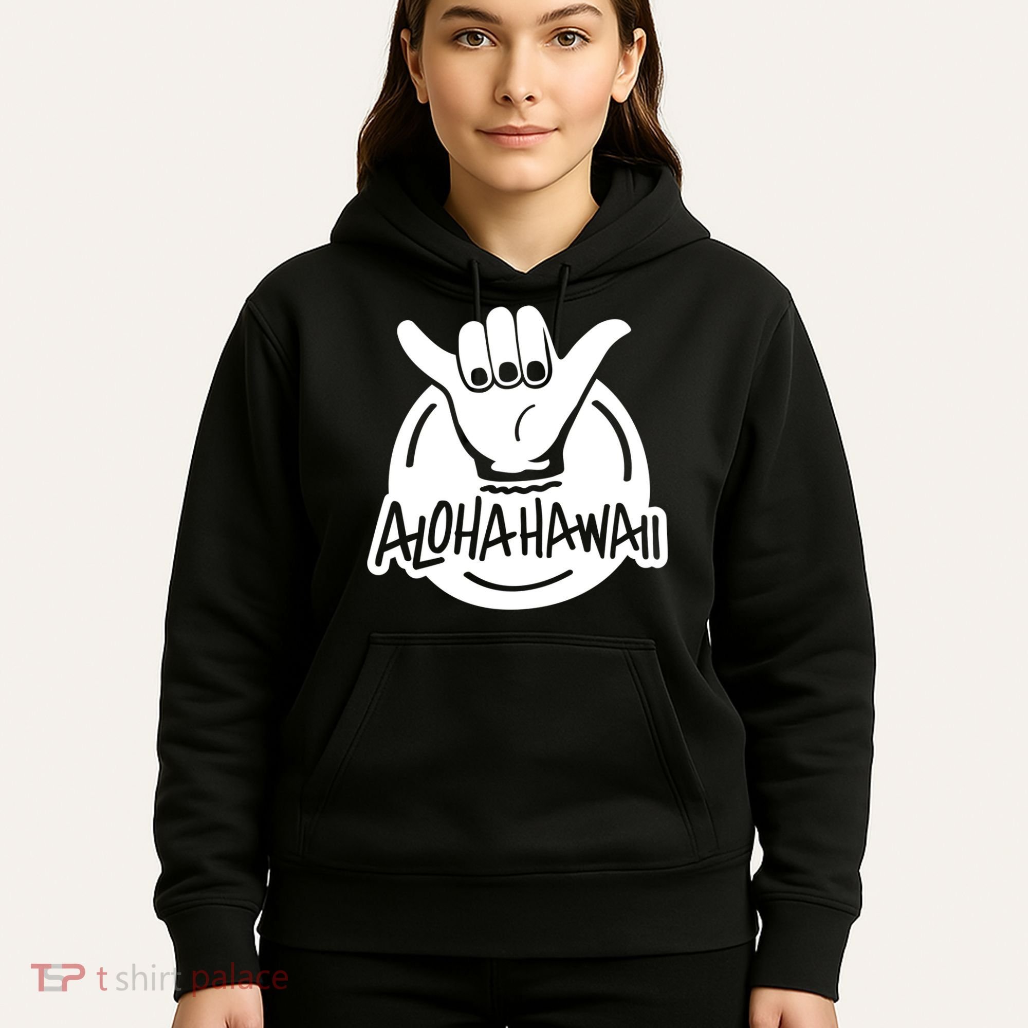 Aloha Hawaii Hand Hoodie